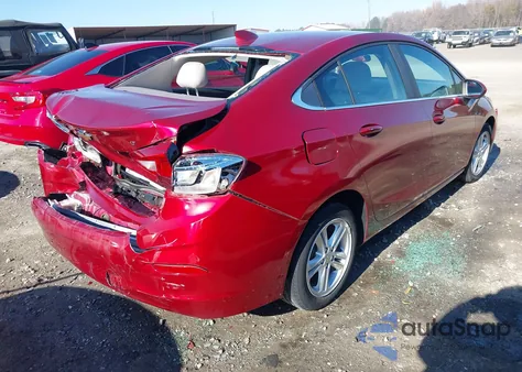 2018 Chevrolet Cruze Lt Auto из США, поврежденный, VIN 1G1BE5SM1J7213855